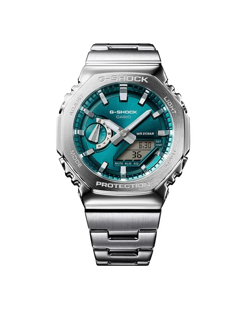 Casio Herrenuhr G-Shock Classic Silber