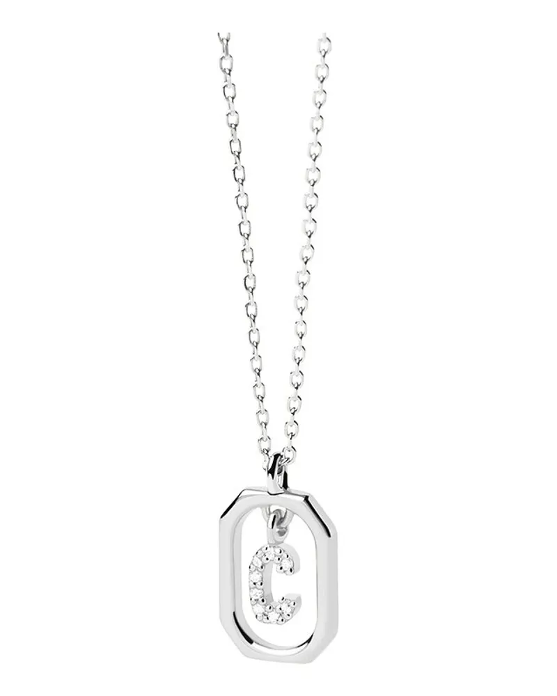 adidas Kette Mini Letters Silber