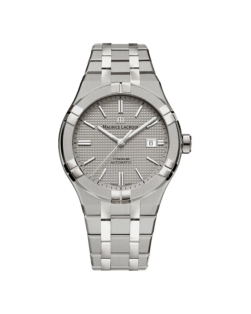 Maurice Lacroix Herrenuhr Aikon Automatic Grau