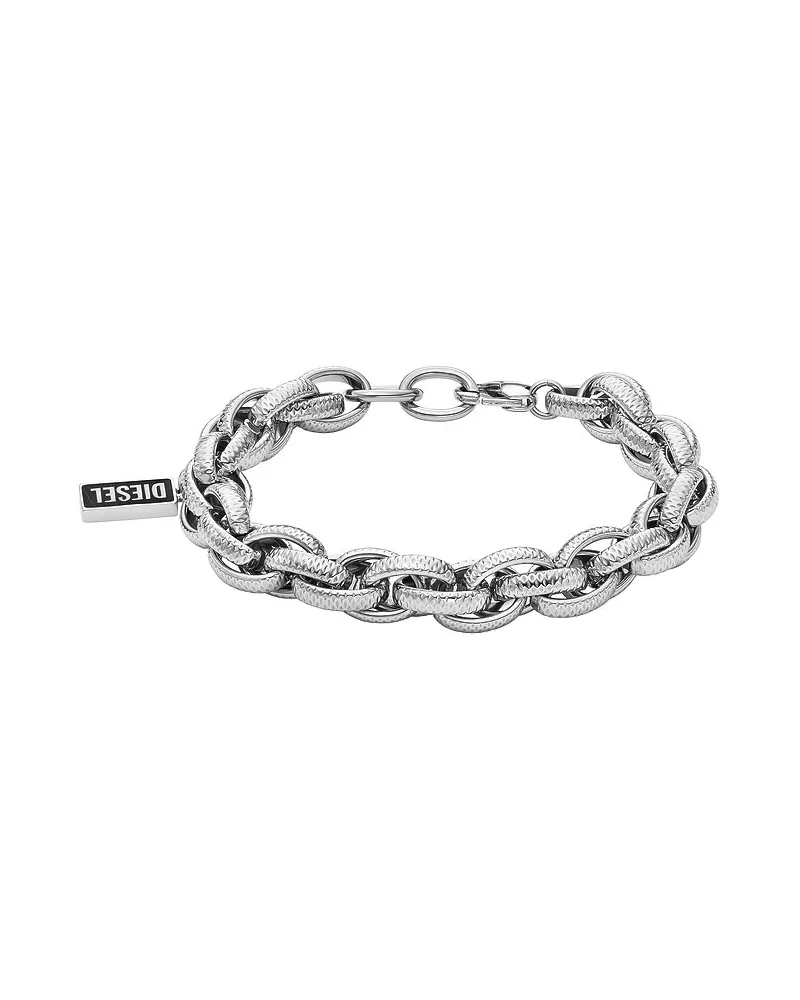 Diesel Armband STEEL Silber