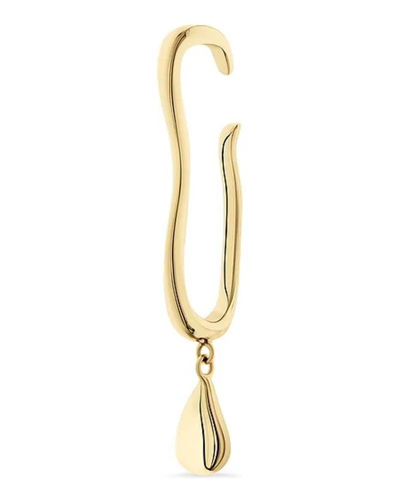Christ Ear Cuff Gelbgold