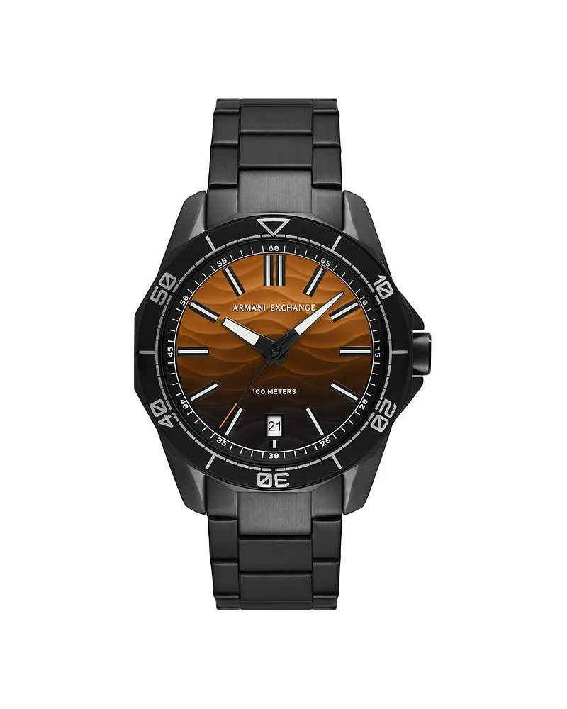 Armani Exchange Herrenuhr Schwarz