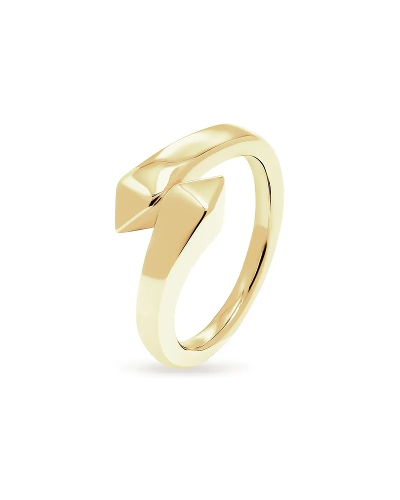JETTE Damenring CHUNKY Gelbgold