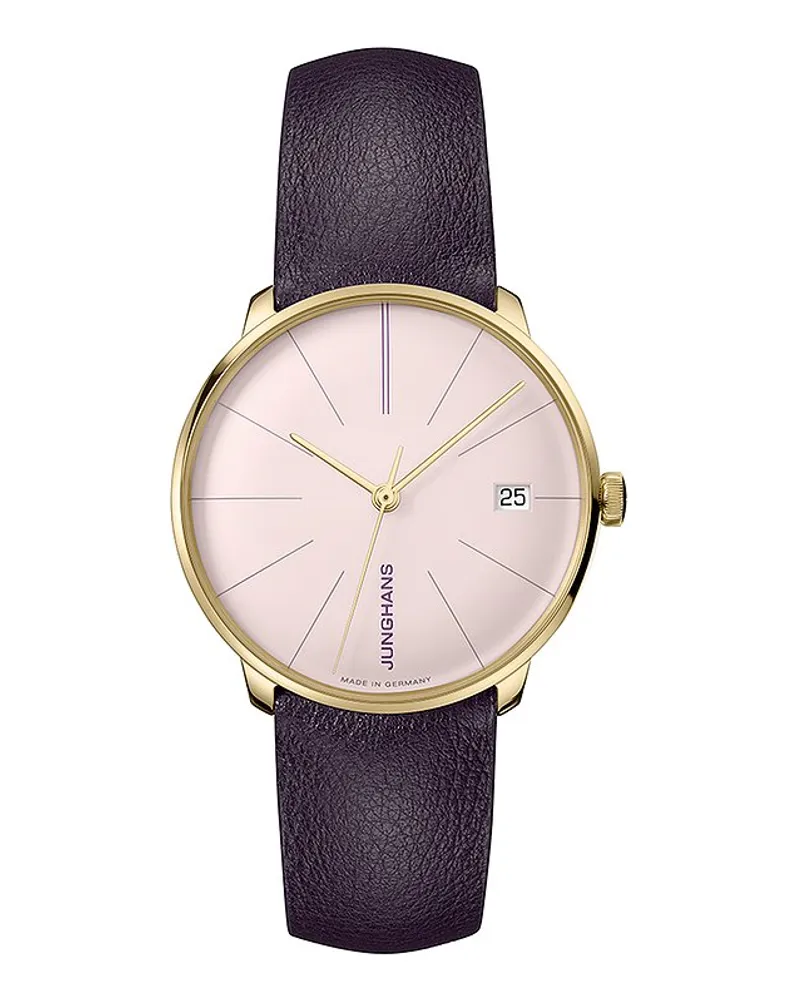 Junghans Damenuhr Meister fein Kleine Automatic Gold