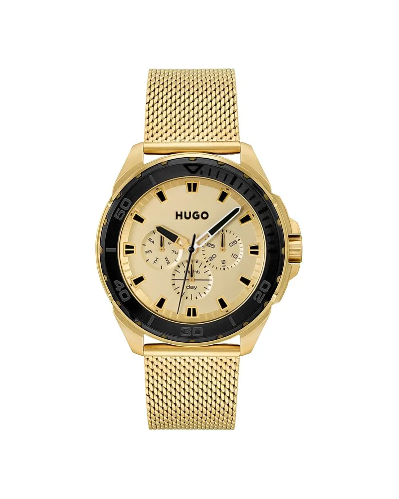 HUGO BOSS Herrenuhr Gold