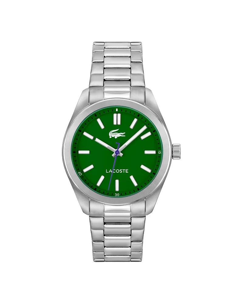 Lacoste Herrenuhr Monceau Silber