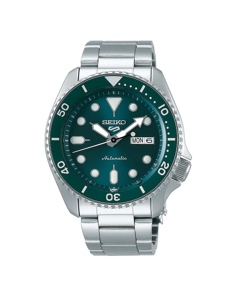 Seiko Herrenuhr Seiko 5 Sports Silber