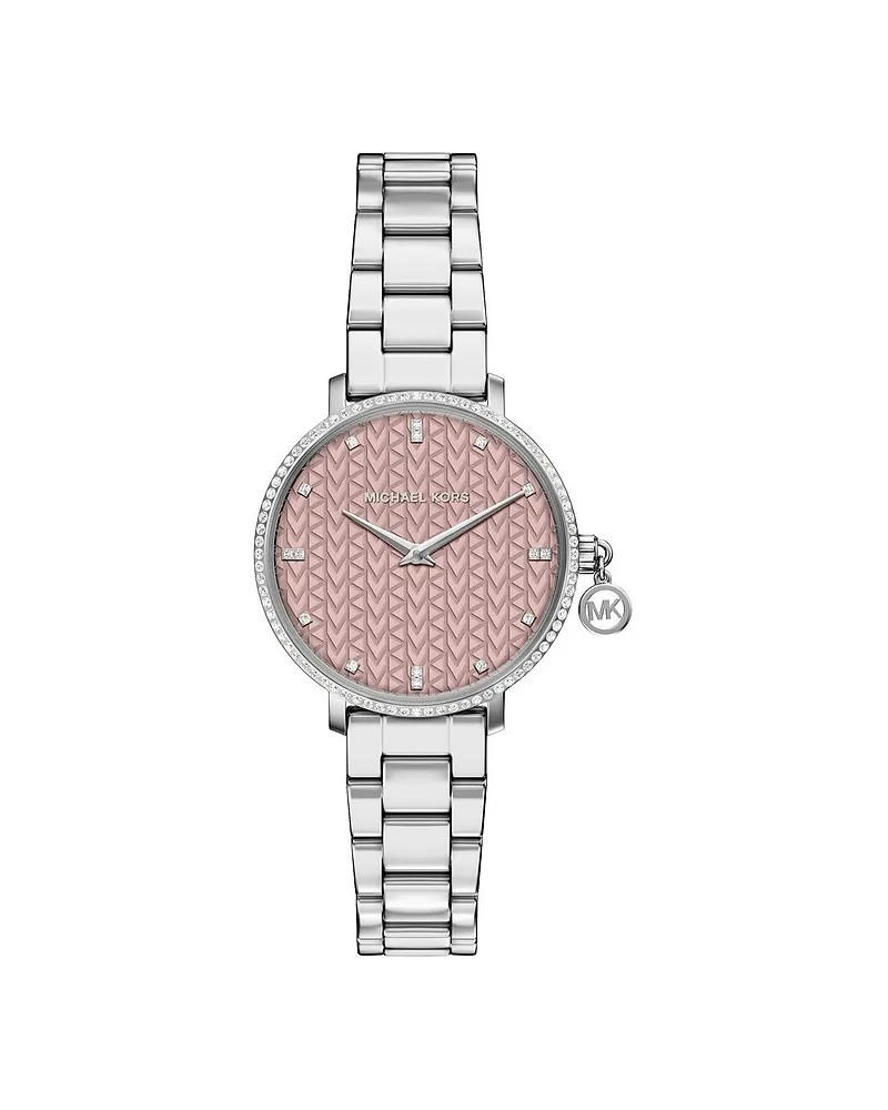 Michael Kors Damenuhr Pyper Silber