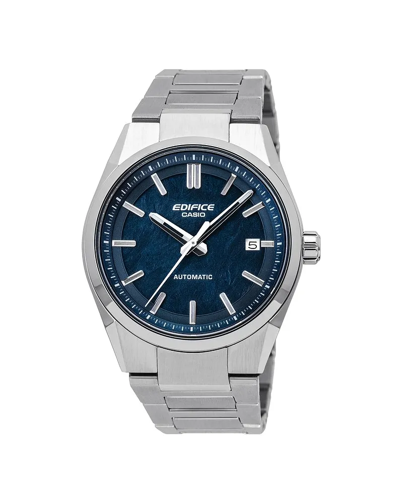 Casio Herrenuhr EDIFICE Automatic Silber
