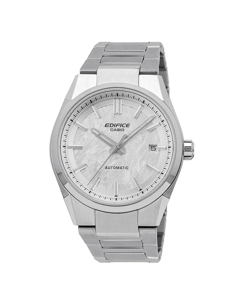Casio Herrenuhr EDIFICE Automatic Silber