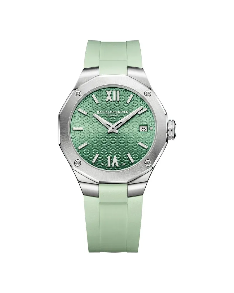 Baume & Mercier Damenuhr Riviera Silber