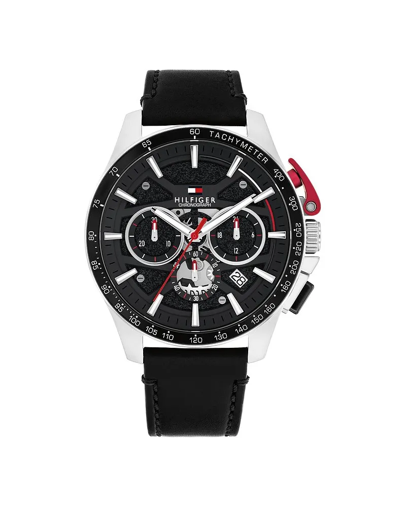 Tommy Hilfiger Chronograph BANK Silber