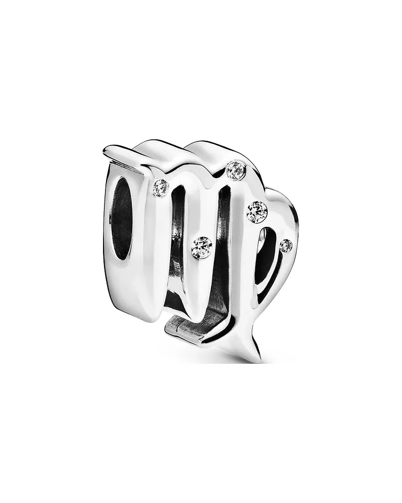 Pandora Charm Moments Funkelnde Wassermann Sternzeichen Silber