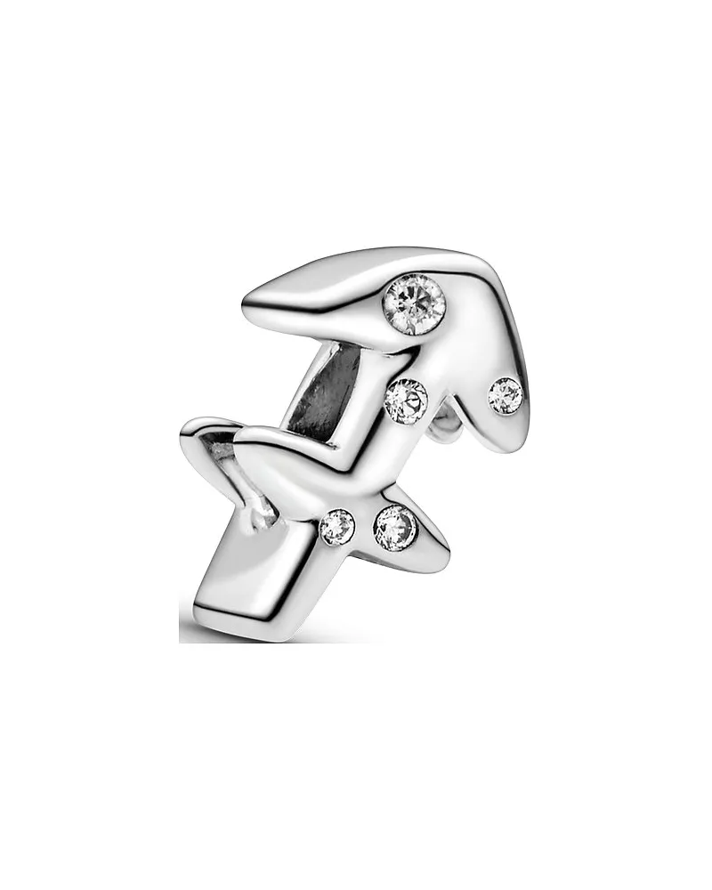 Pandora Charm Moments Funkelnde Wassermann Sternzeichen Silber