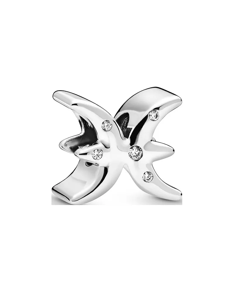 Pandora Charm Moments Funkelnde Wassermann Sternzeichen Silber