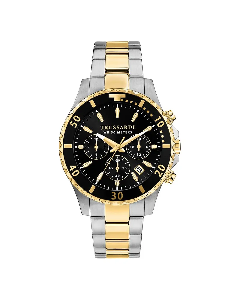 Trussardi Herrenuhr City Life Silber