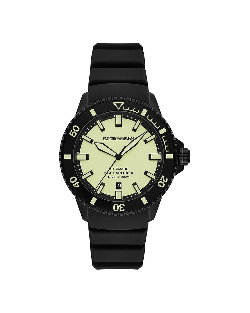 Emporio Armani Herrenuhr Schwarz