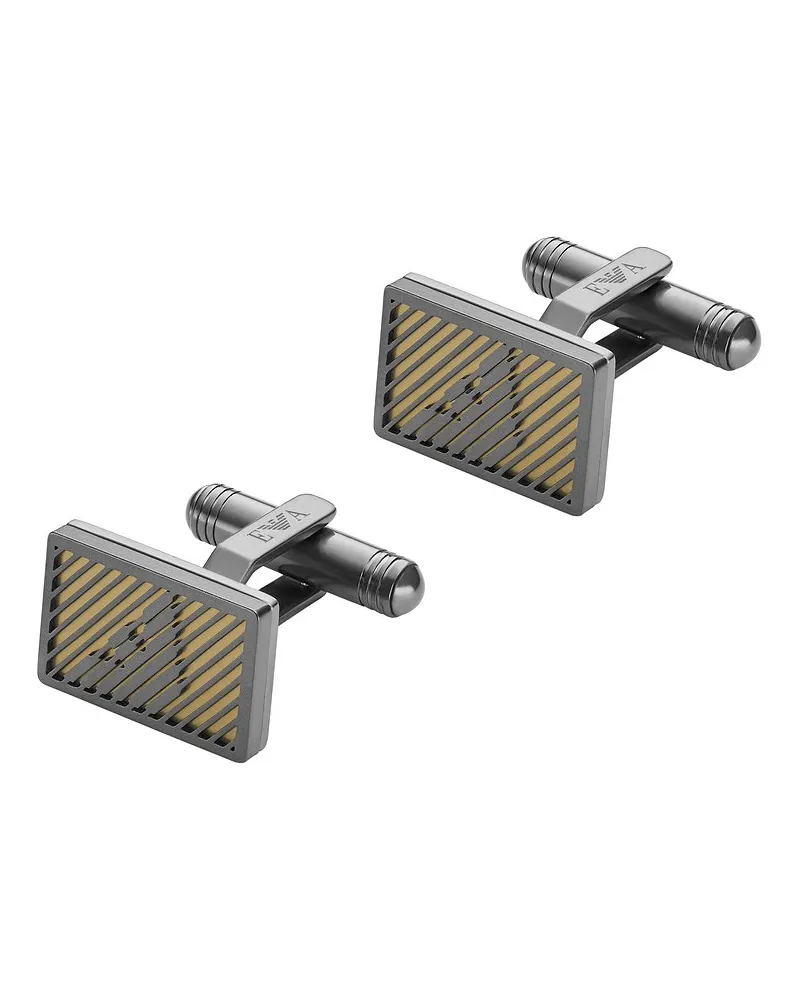Emporio Armani Ansteckschmuck Grau