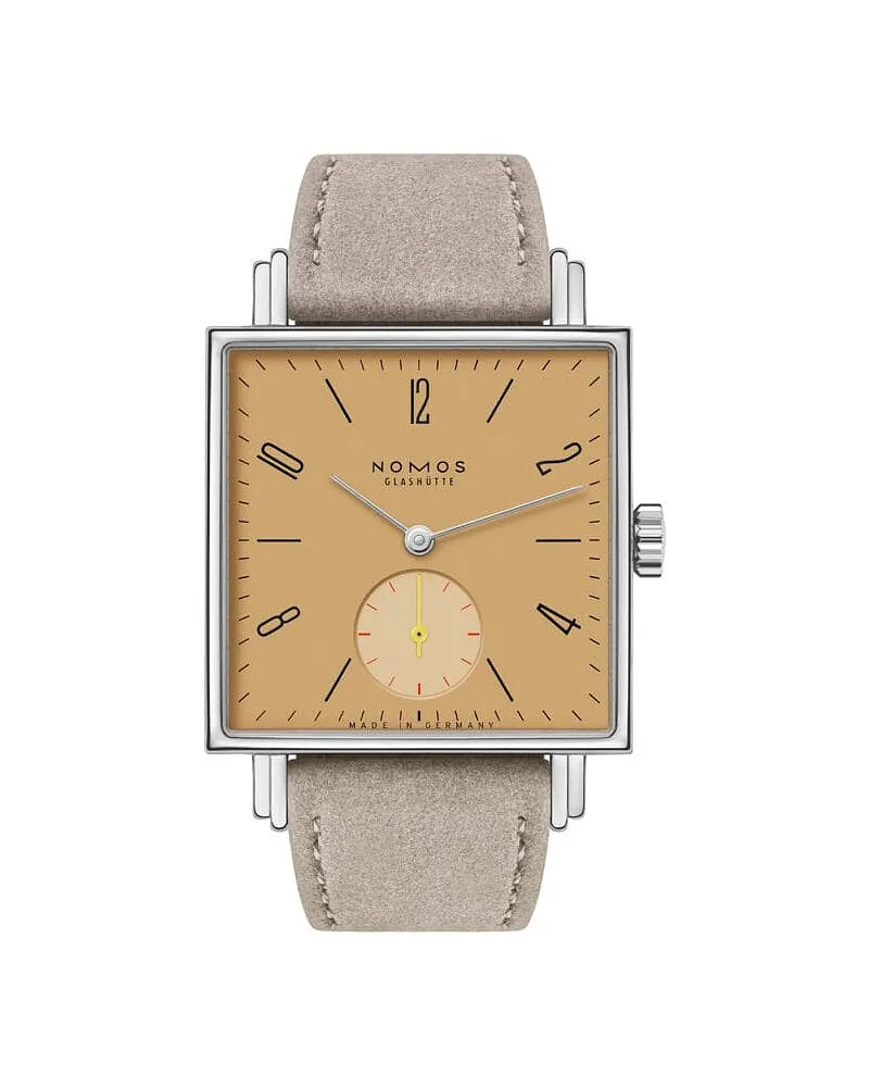 NOMOS Glashütte Damenuhr Tetra Salvia Silber