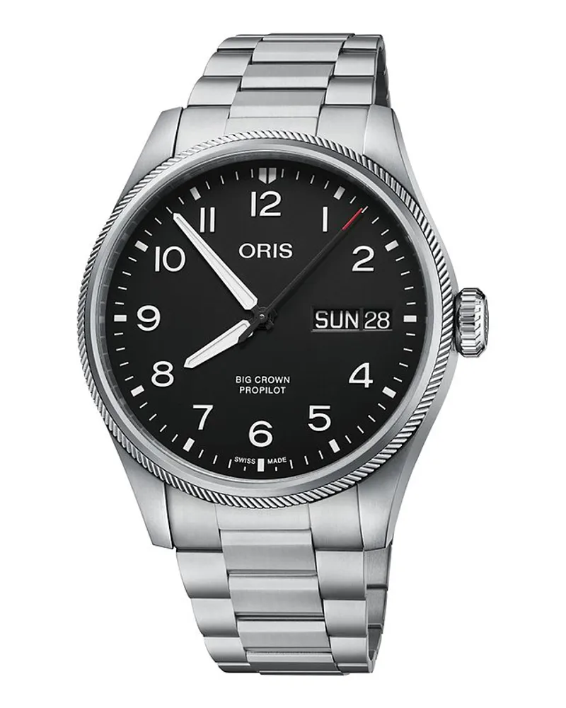 ORIS Herrenuhr ProPilot Silber