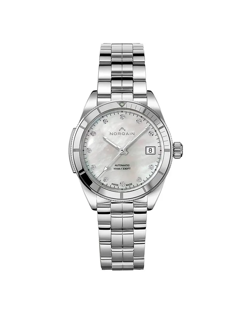 NORQAIN Damenuhr Adventure Sport Silber