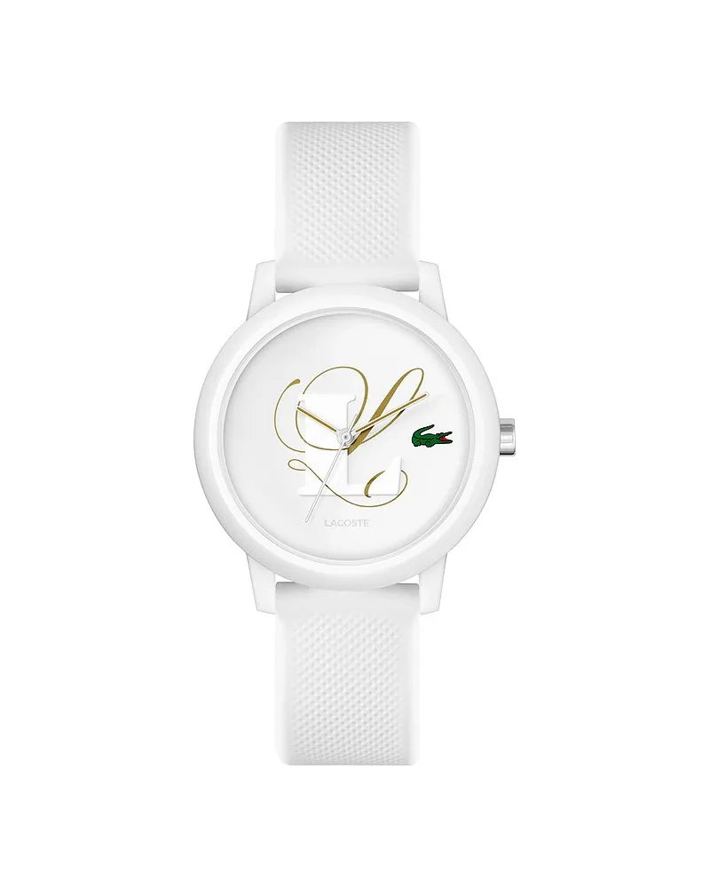 Lacoste Damenuhr LACOSTE.12.12 Farblos