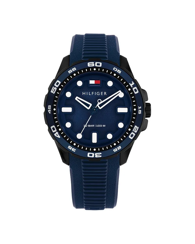 Tommy Hilfiger Herrenuhr TH-REGATTA Schwarz