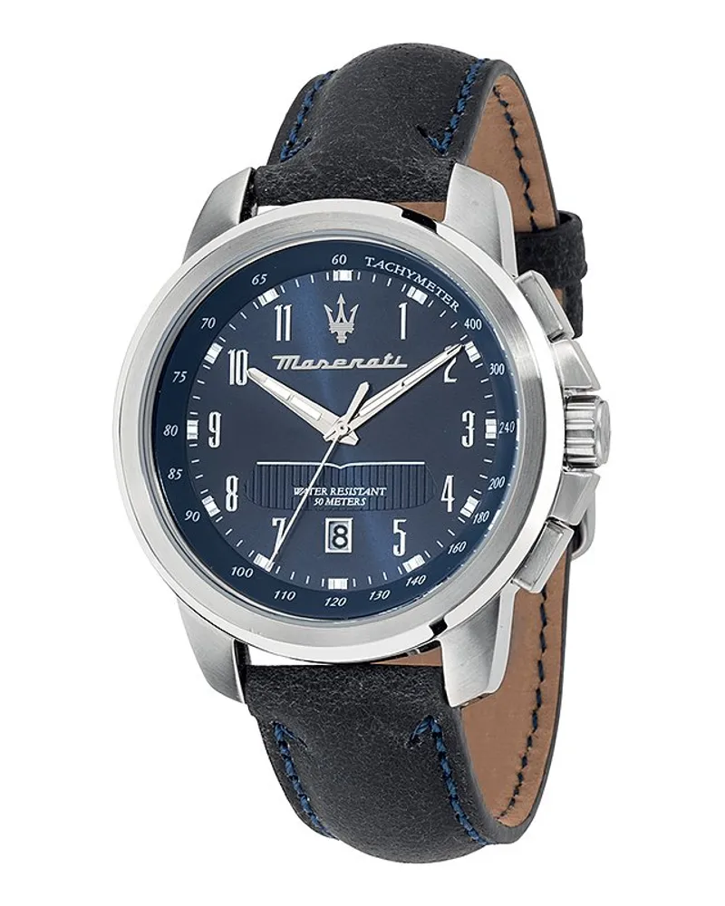 Maserati Herrenuhr Successo Silber