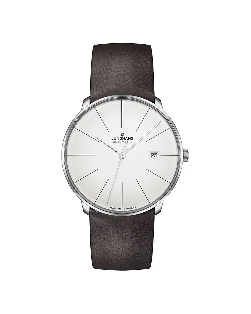 Junghans Herrenuhr Meister Fein Automatic Silber