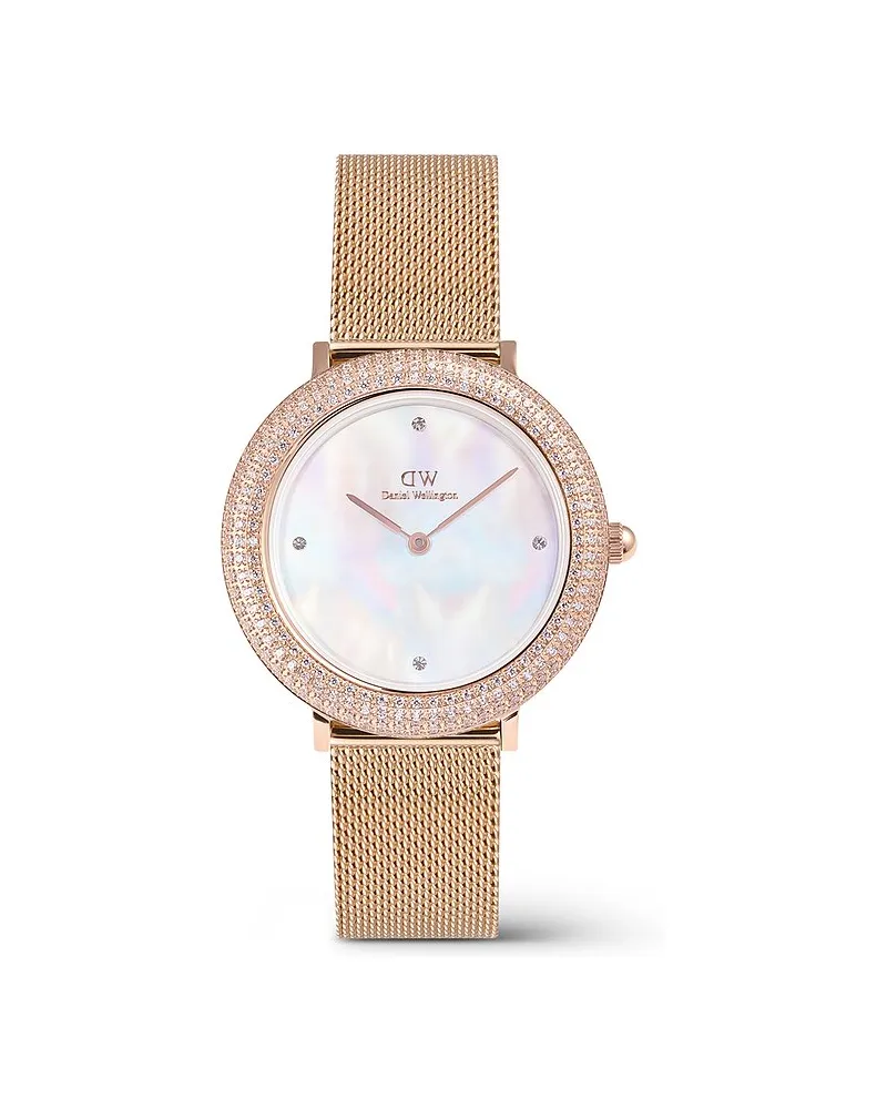 Daniel Wellington Damenuhr Crystalline Bezel Roségold