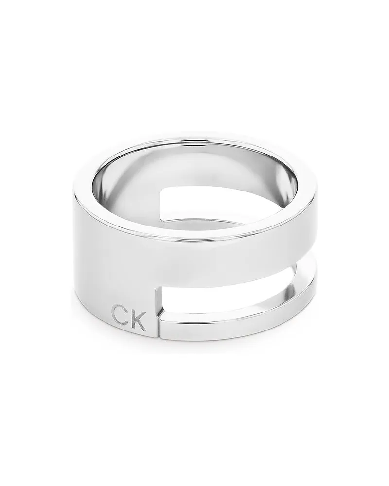 Calvin Klein Damenring GEOMETRIC ESSENTIALS Silber
