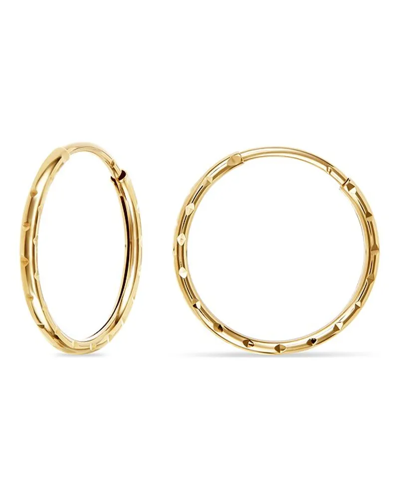 FAVS. Creolen Gelbgold