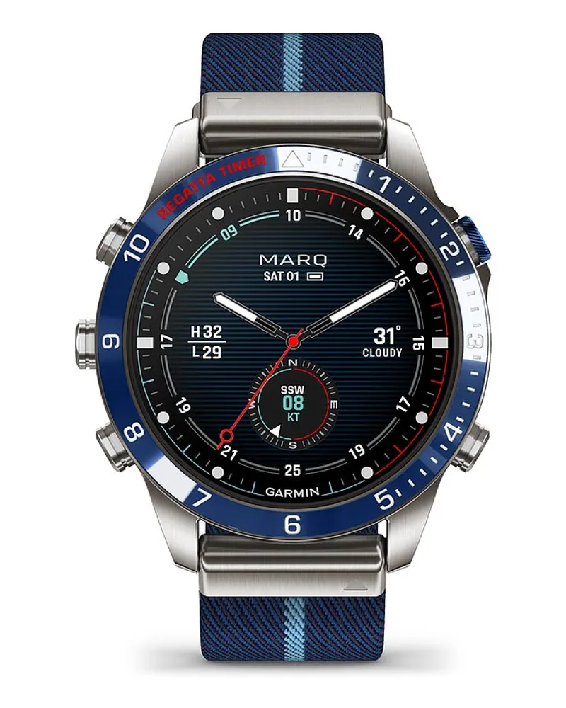 Garmin Smartwatch MARQ Captain Gen 2 Silber
