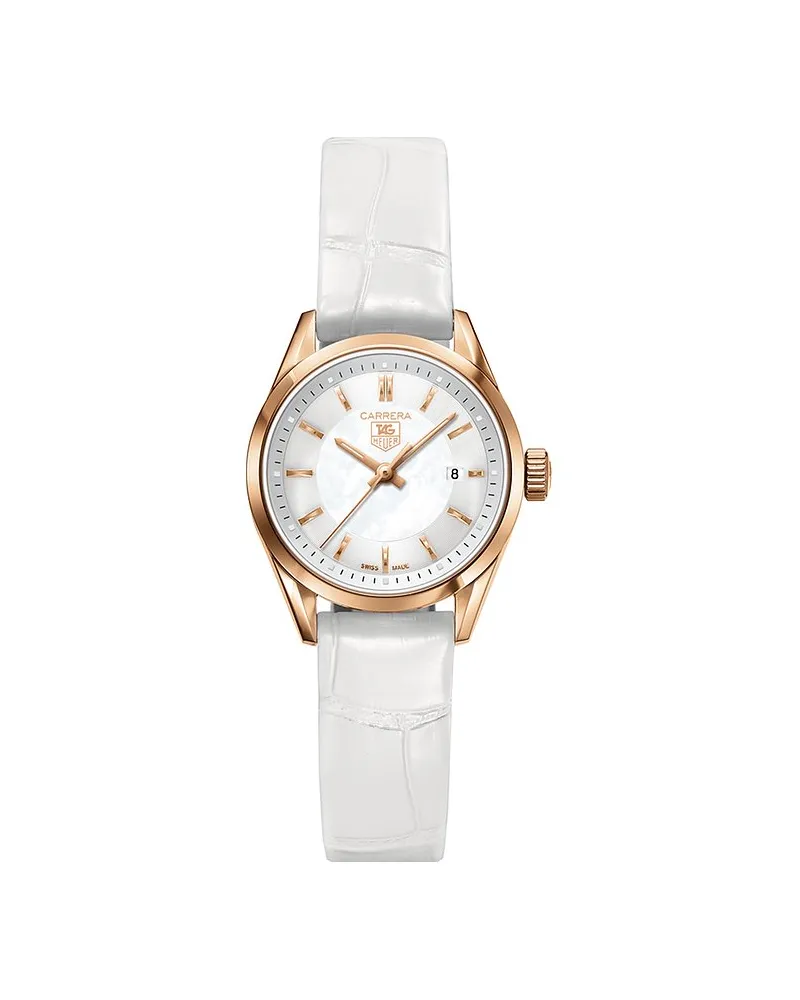 TAG Heuer Damenuhr Carrera Roségold