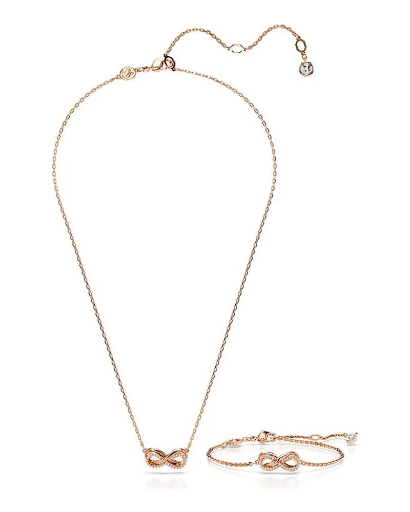 Swarovski Schmuck-Set Hyperbola Roségold