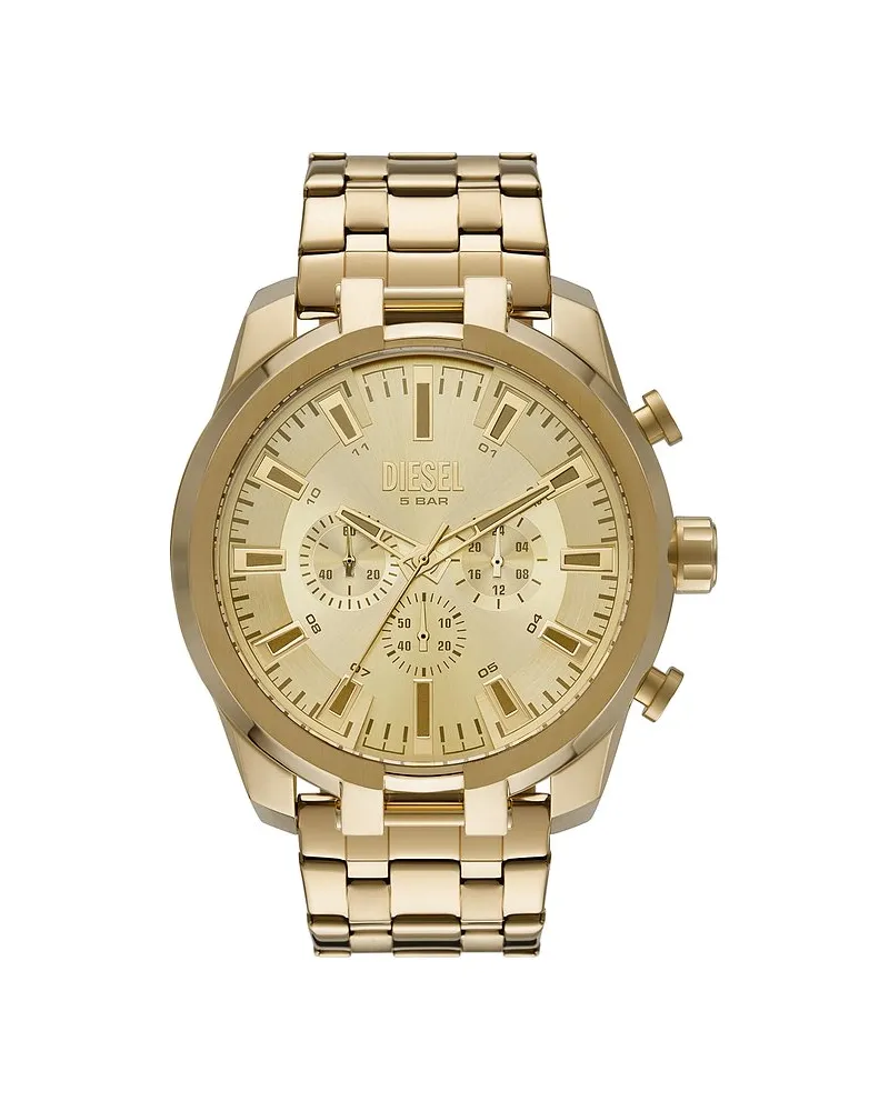 Diesel Chronograph Split Gold