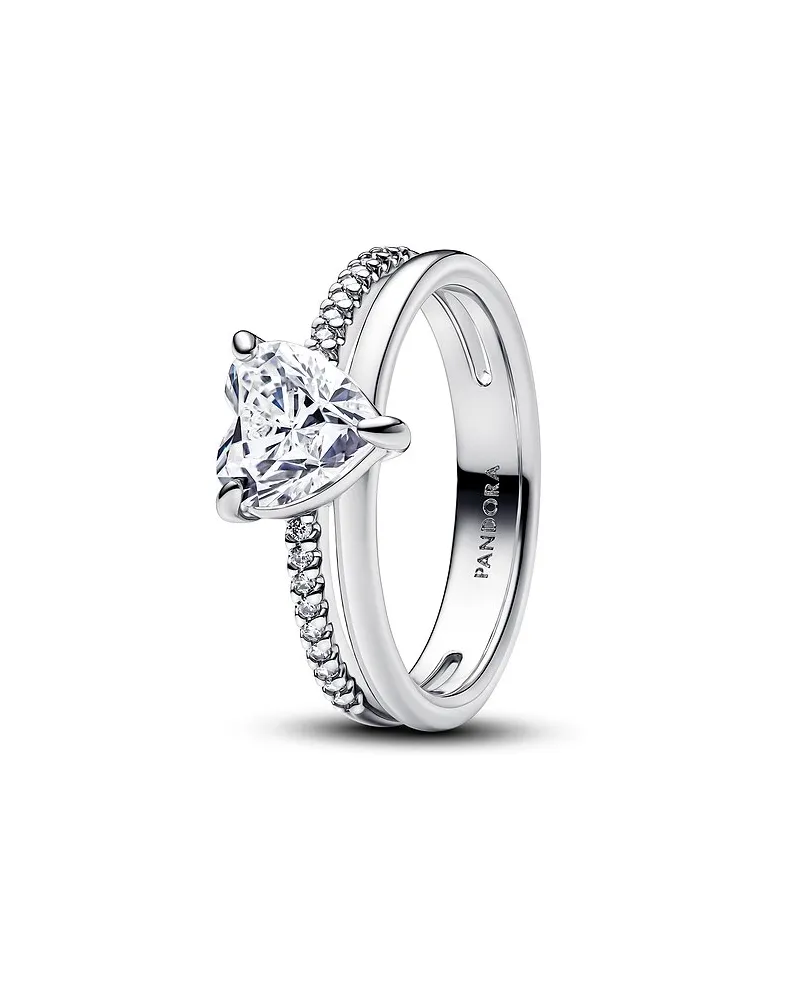 Pandora Damenring Classic Stone Roségold