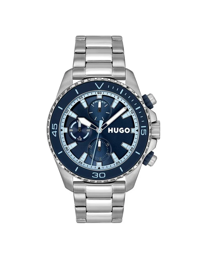 HUGO BOSS Herrenuhr #Dive Silber