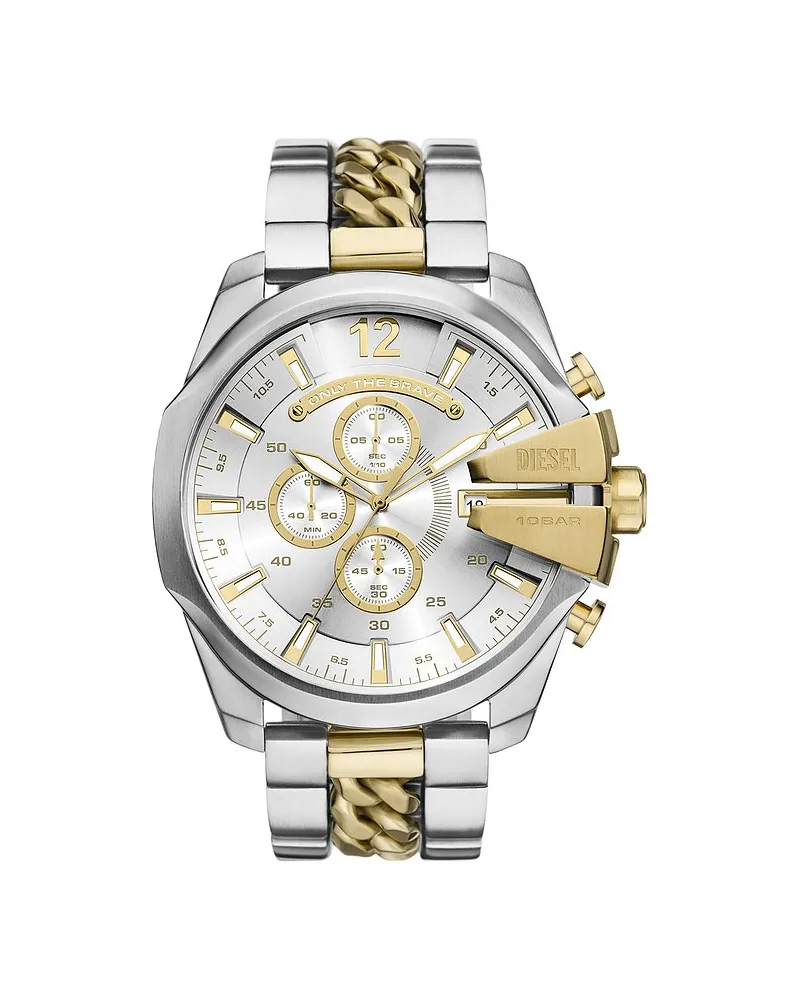 Diesel Chronograph MEGA CHIEF Silber