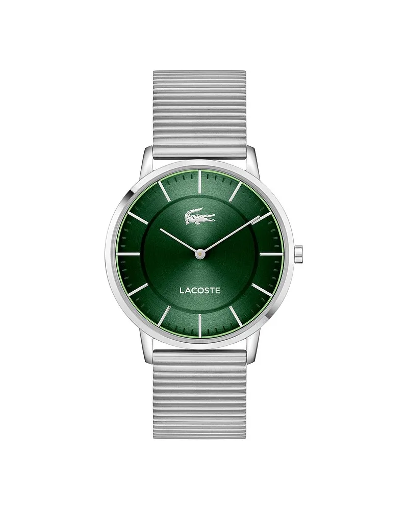 Lacoste Herrenuhr Crocorigin Silber