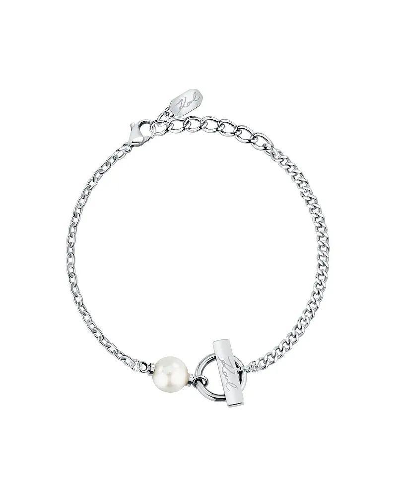 Karl Lagerfeld Armband Pearl Silber