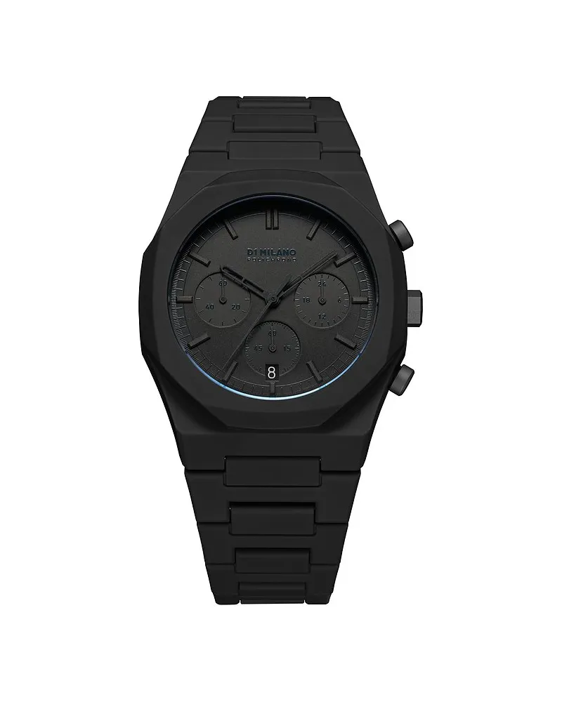 D1 Milano Chronograph Schwarz