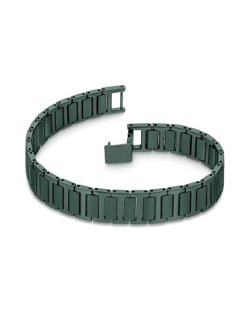 Calvin Klein Armband STRUCTURED LINKS Grün