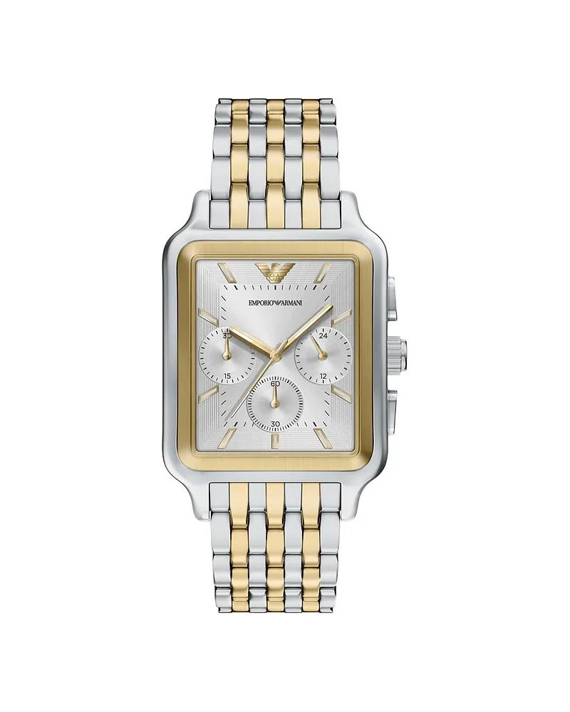 Emporio Armani Chronograph Bicolor