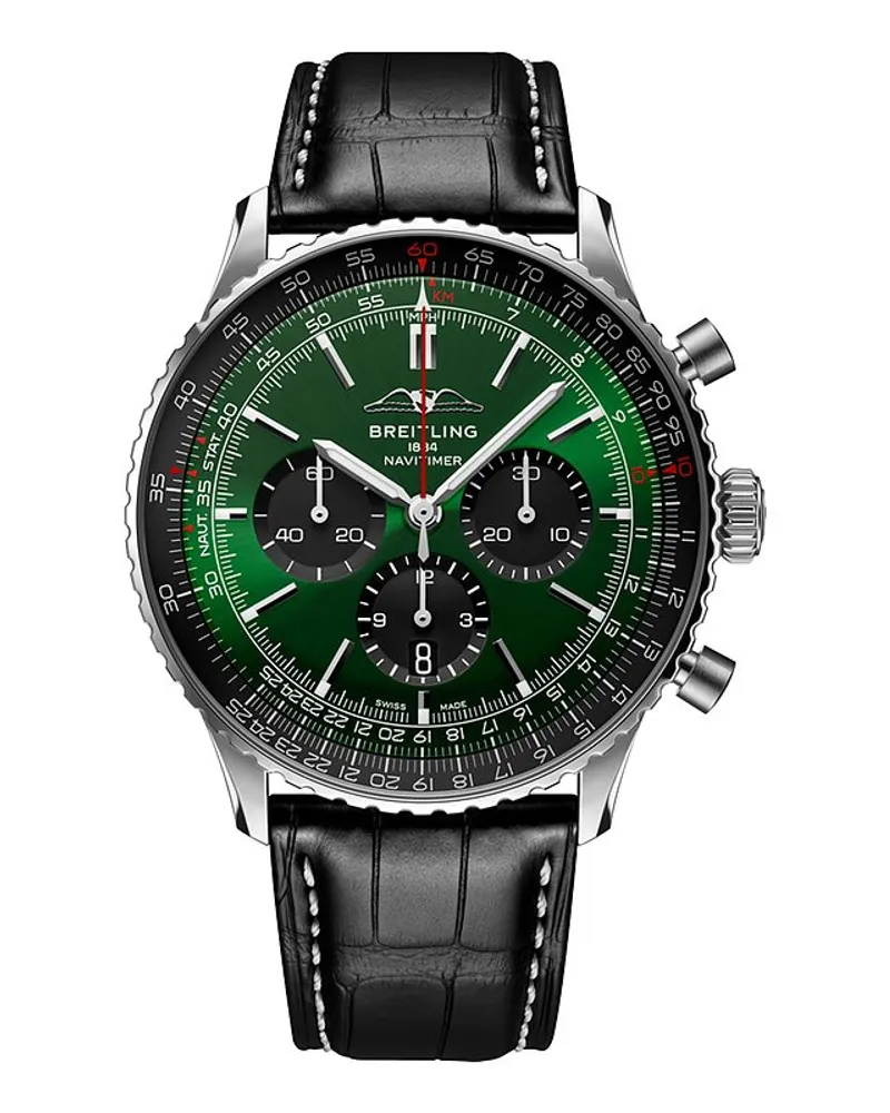 Breitling Chronograph Navitimer Chrono B01 Silber