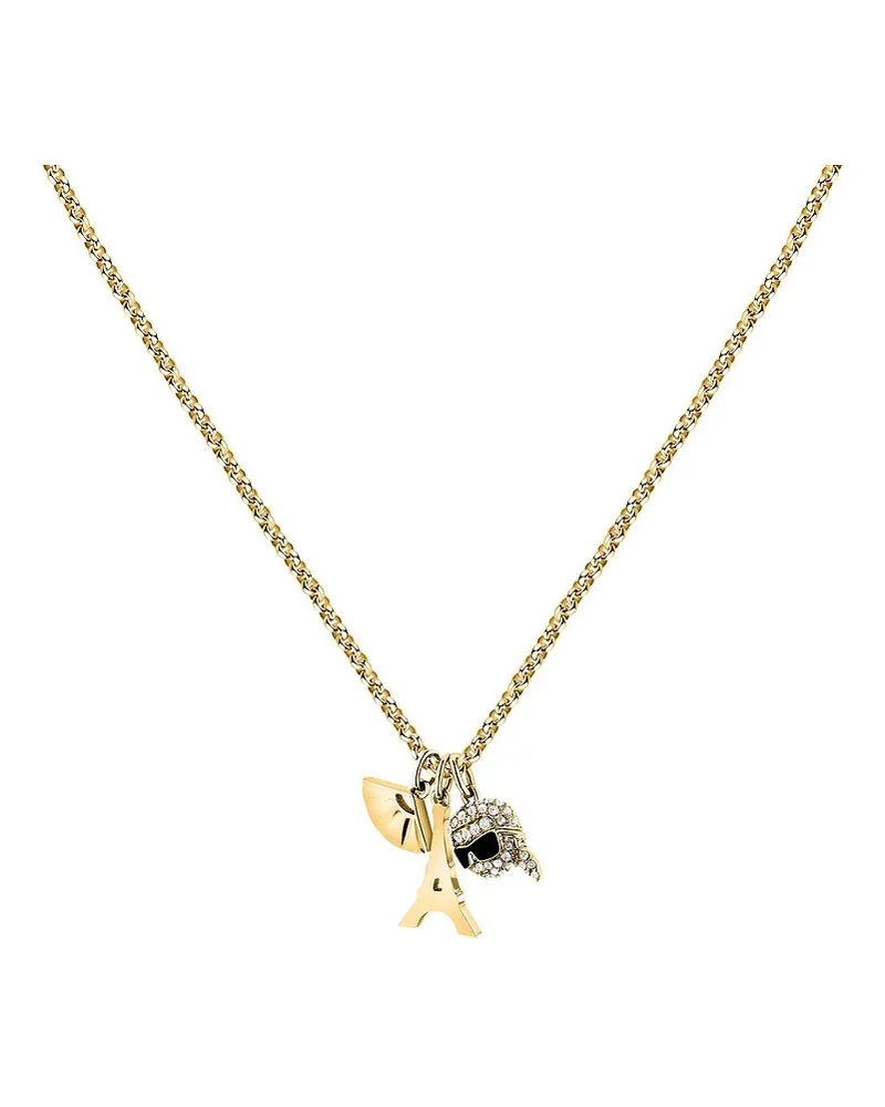 Karl Lagerfeld Kette Charms Gelbgold