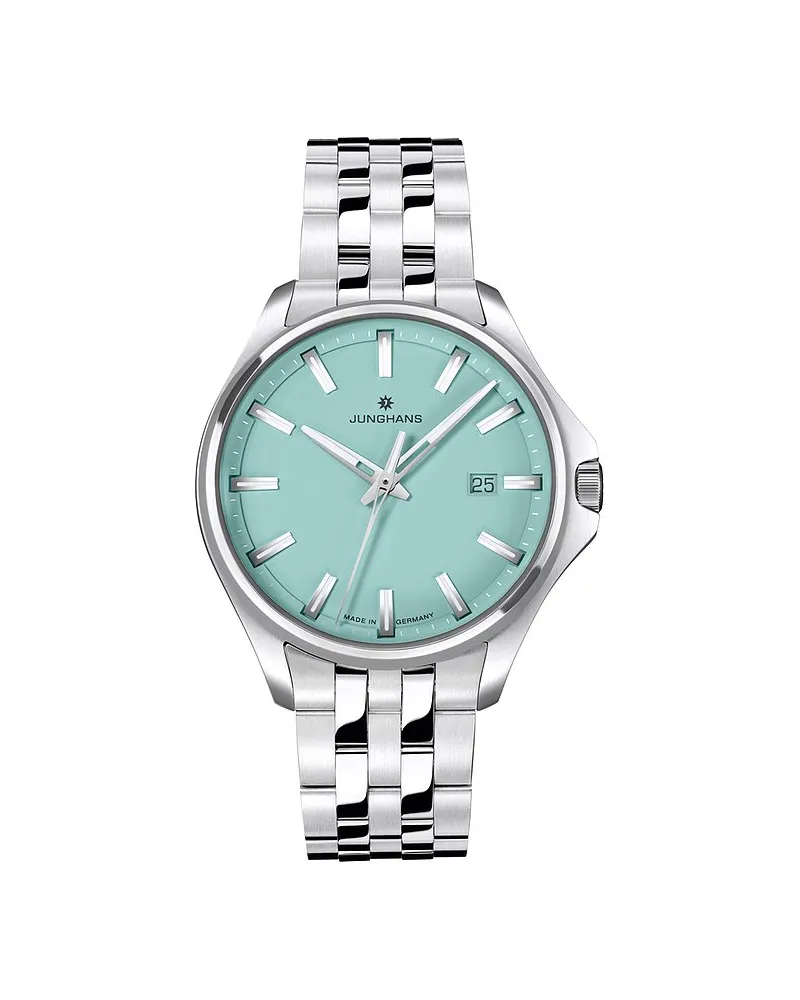 Junghans Unisexuhr Meister S Quarz 35 Silber