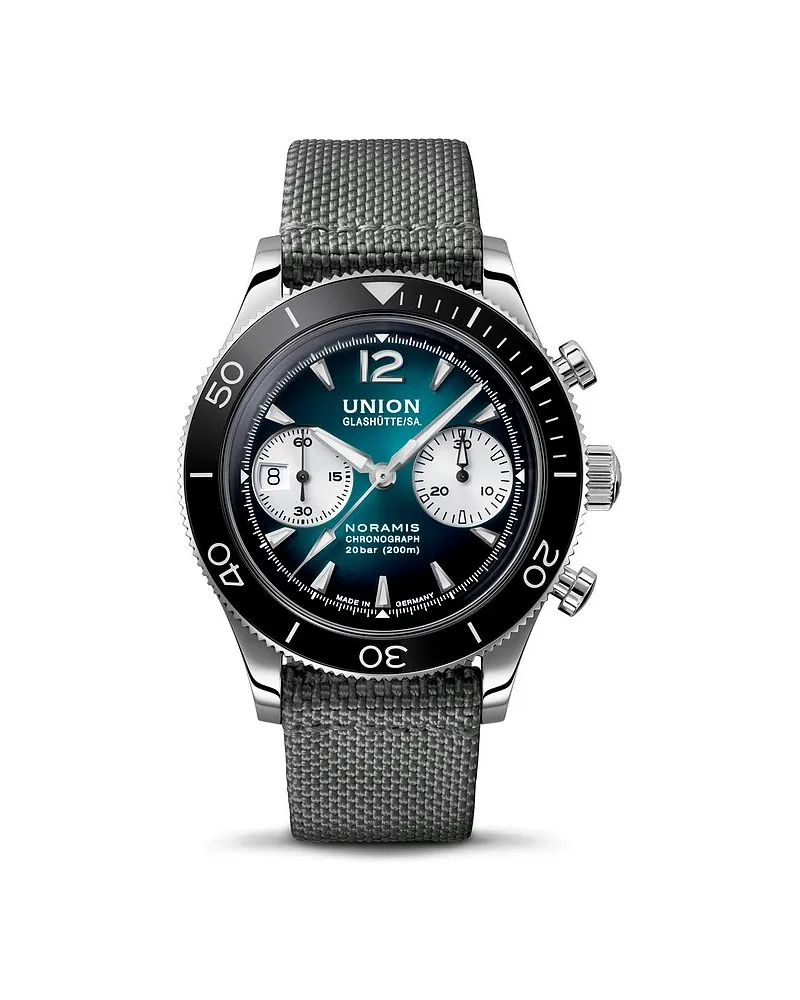 Union Glashütte Chronograph Noramis Chronograph Sport Silber