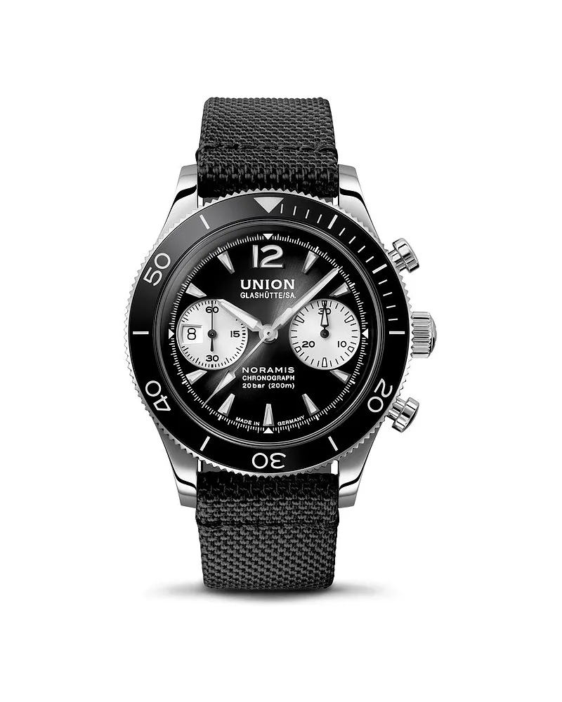 Union Glashütte Chronograph Noramis Chronograph Sport Silber