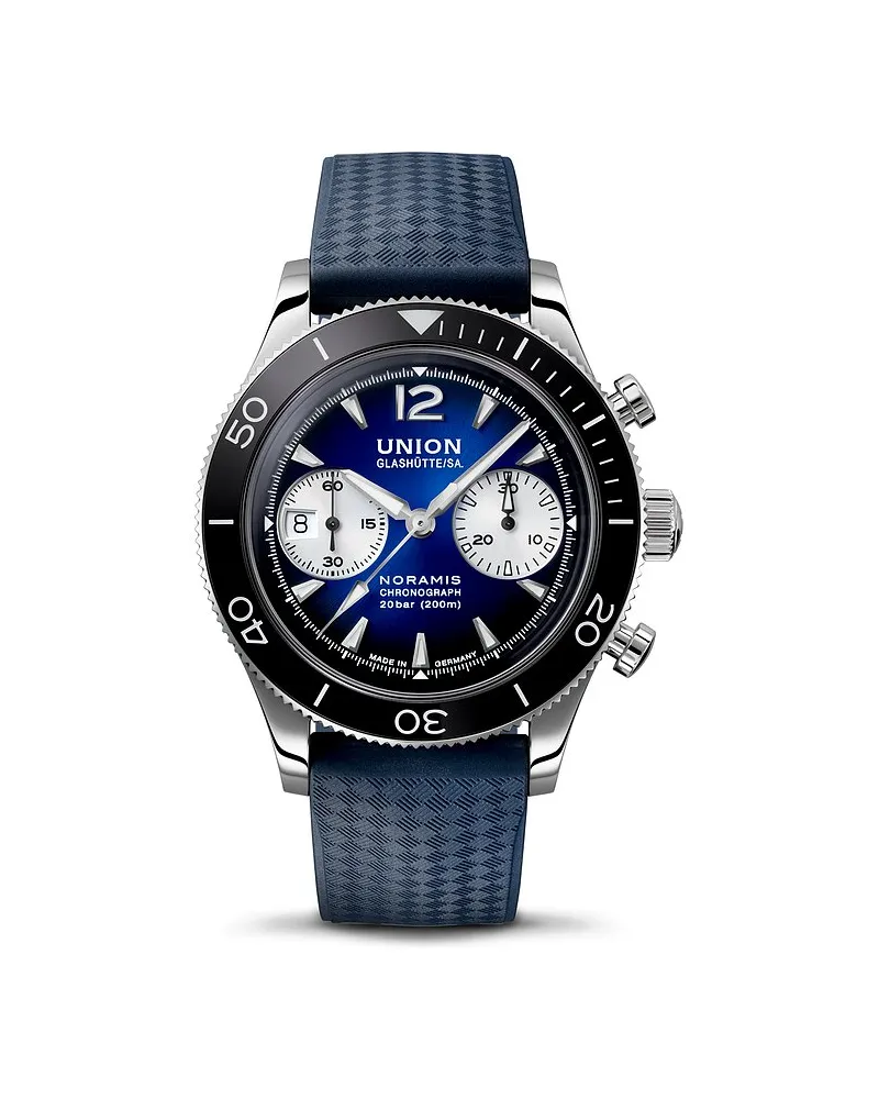 Union Glashütte Chronograph Noramis Chronograph Sport Silber